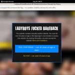 Ladyboys Fucked Barebackcom