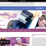 Samanthagracelive.modelcentro.com Porn Site