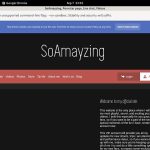 SoAmayzing Free Trial Account