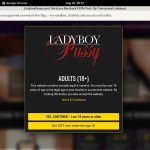 Xxx Ladyboy Pussy Xxx Ladyboy Pussy
